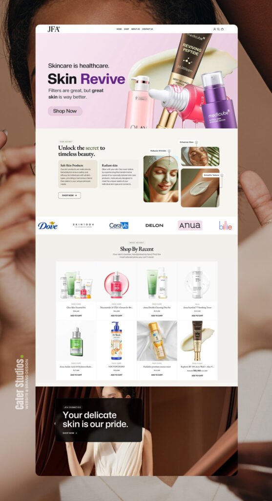 cater studios website